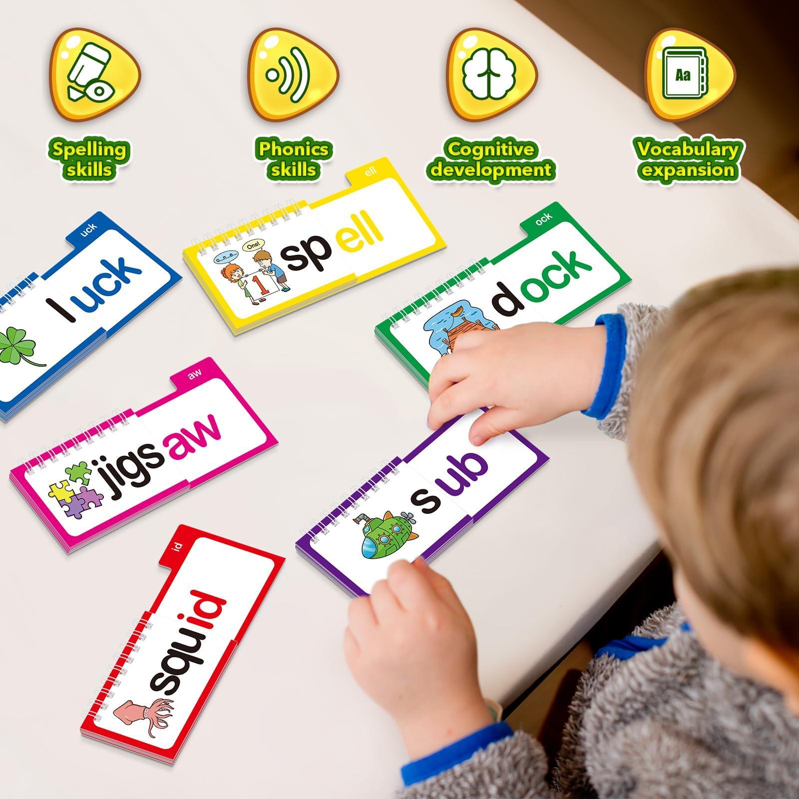 Phonics Card Game - بطاقات تعليمية للتعرف على العائلات اللغوية