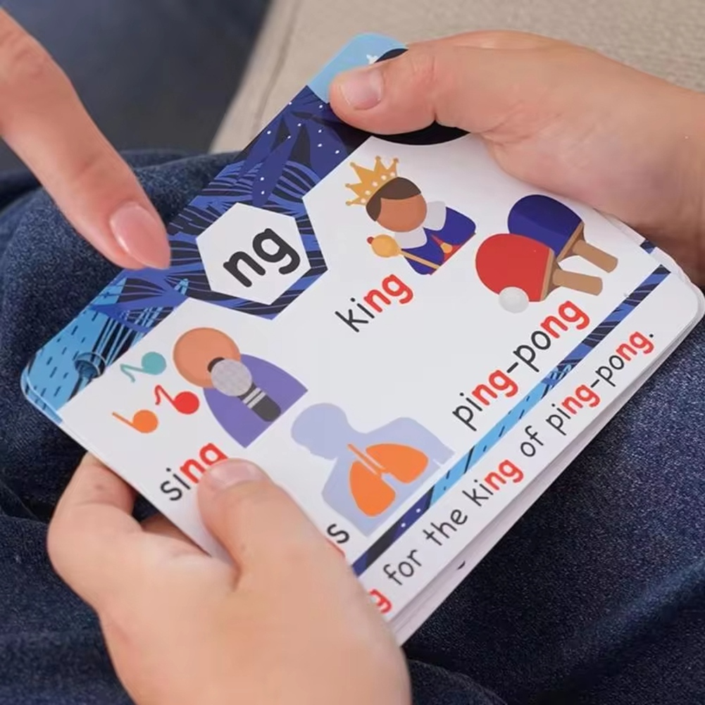 Phonics Card Game - بطاقات فلاش للكلمات الصوتية من ROSQ