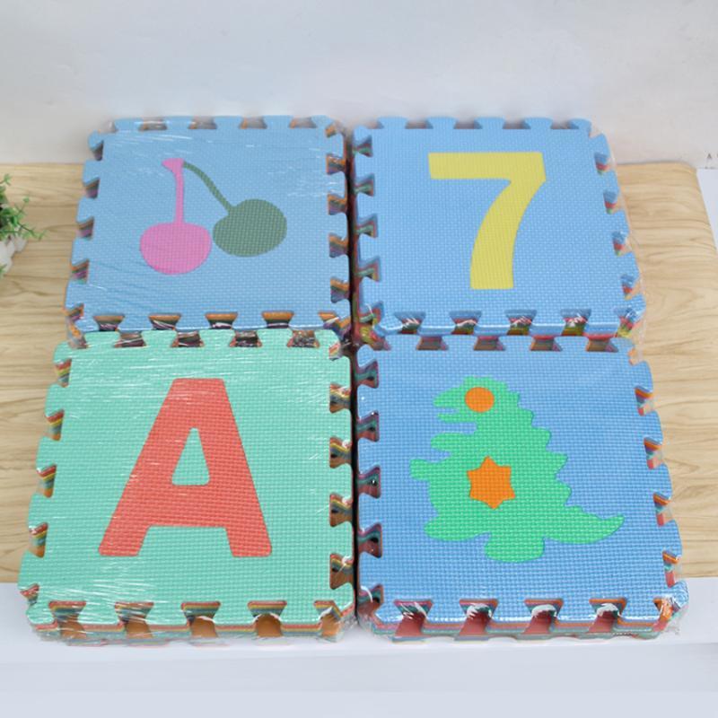 Kids Education Alphabet Numbers - سجادة لعب من الفوم غير السام