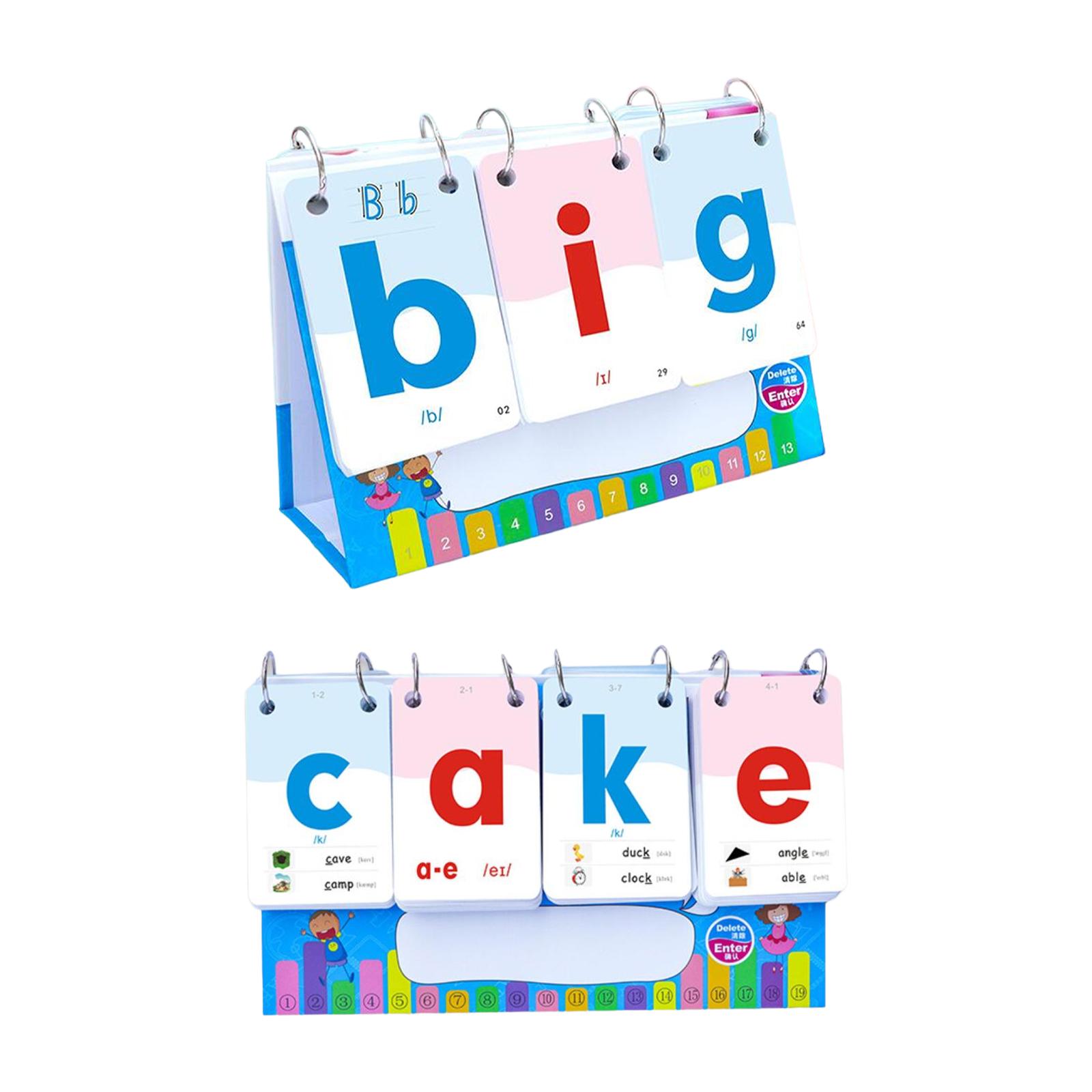 Phonics Card Game - طفل Phonics الأبجدية البطاقات التعليمية كلمة