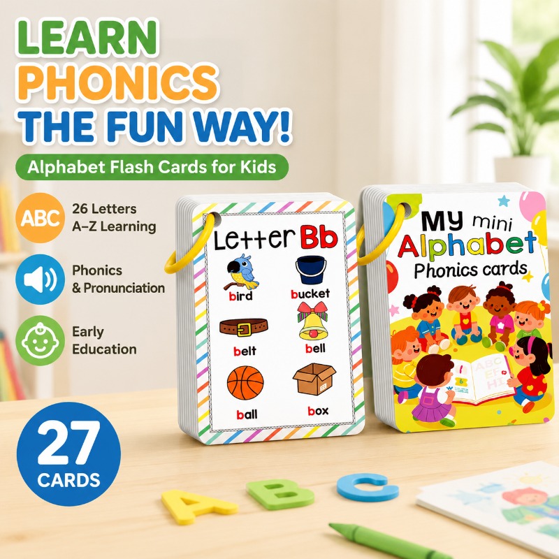 بطاقات تعليمية للحروف الإنجليز - مراجعة Phonics Card Game وسعره