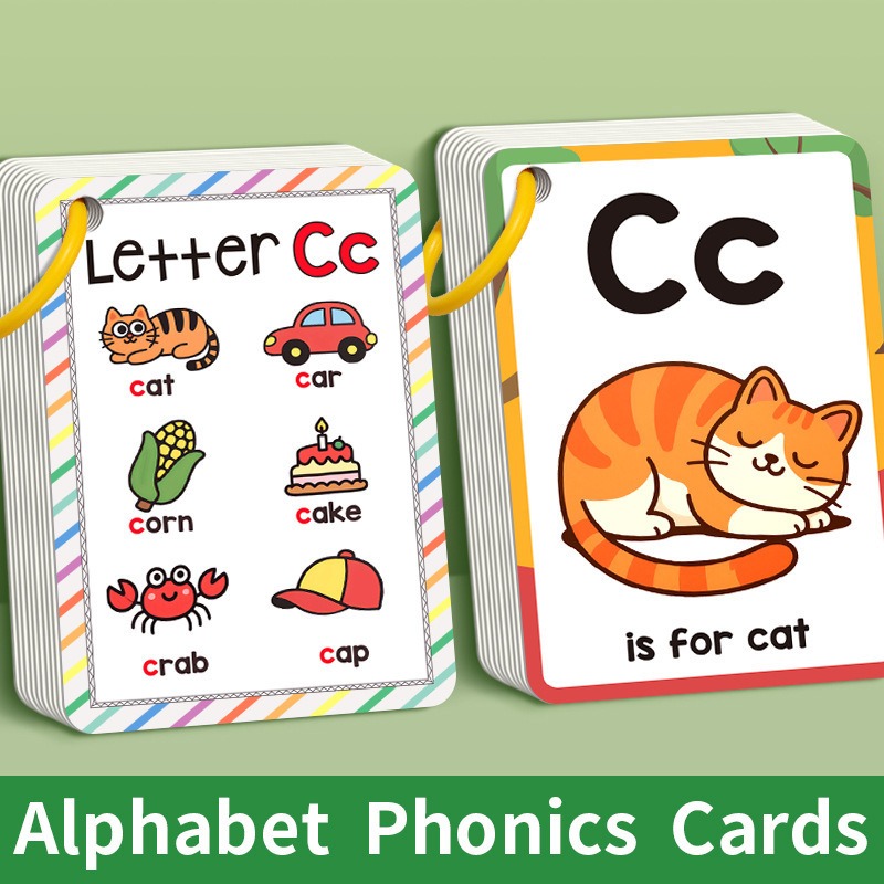 بطاقات تعليمية للحروف الإنجليز - مراجعة Phonics Card Game وسعره