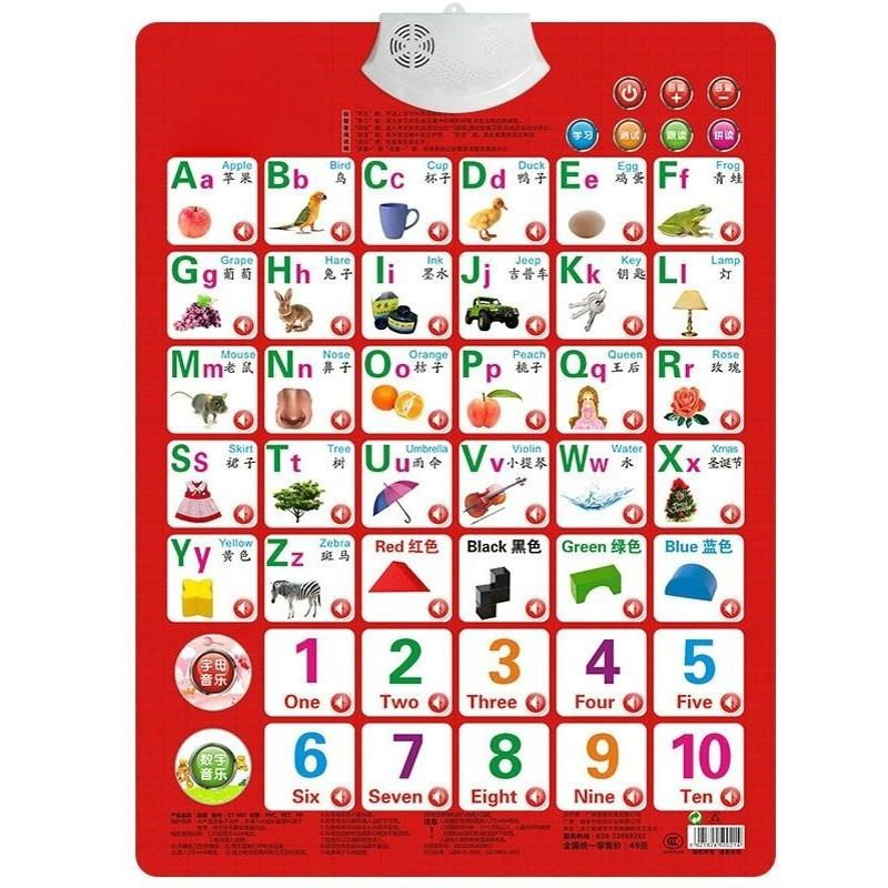 تعلم أرقام الحروف الأبجدية بطا - مراجعة Kids Education Alphabet Numbers وسعره