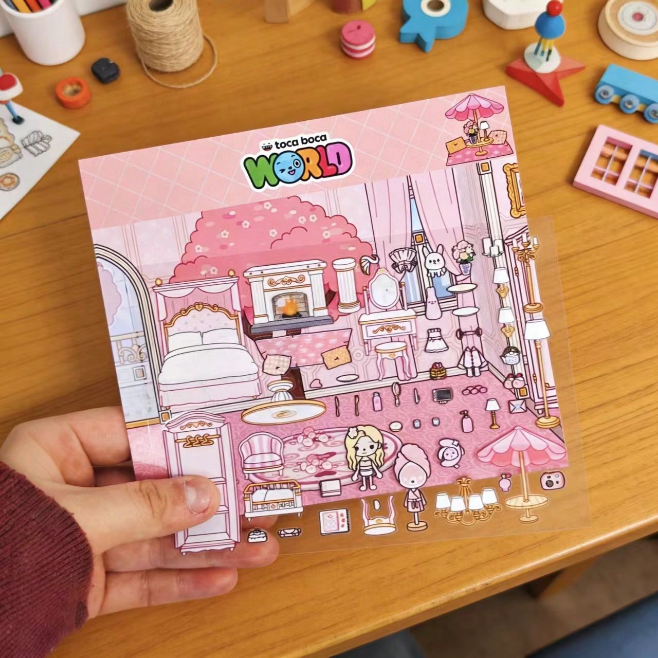 مجموعة ملصقات حرفية للأطفال بت - مراجعة Kids Education Room وسعره