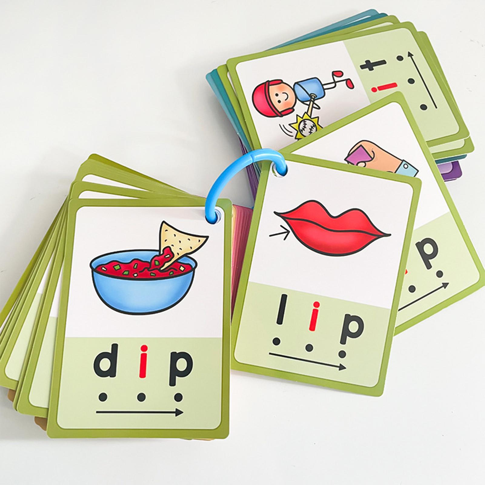بطاقات فلاش رياض الأطفال 70 قط - مراجعة Phonics Card Game وسعره