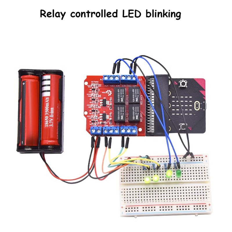 وحدة ترحيل SCLS Microbit رباعي - مراجعة Kids Education Program وسعره