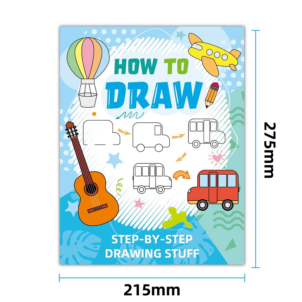 كيفية رسم كتاب رسم كرتوني على  - مراجعة Kids Education Fun وسعره
