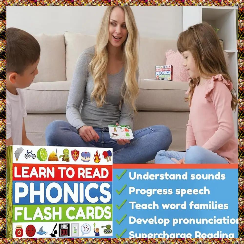 BTCL الصوتيات البصر الكلمات بط - مراجعة Phonics Card Game وسعره