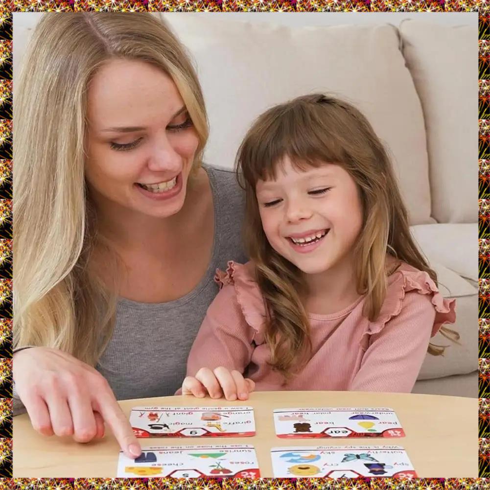 BTCL الصوتيات البصر الكلمات بط - مراجعة Phonics Card Game وسعره