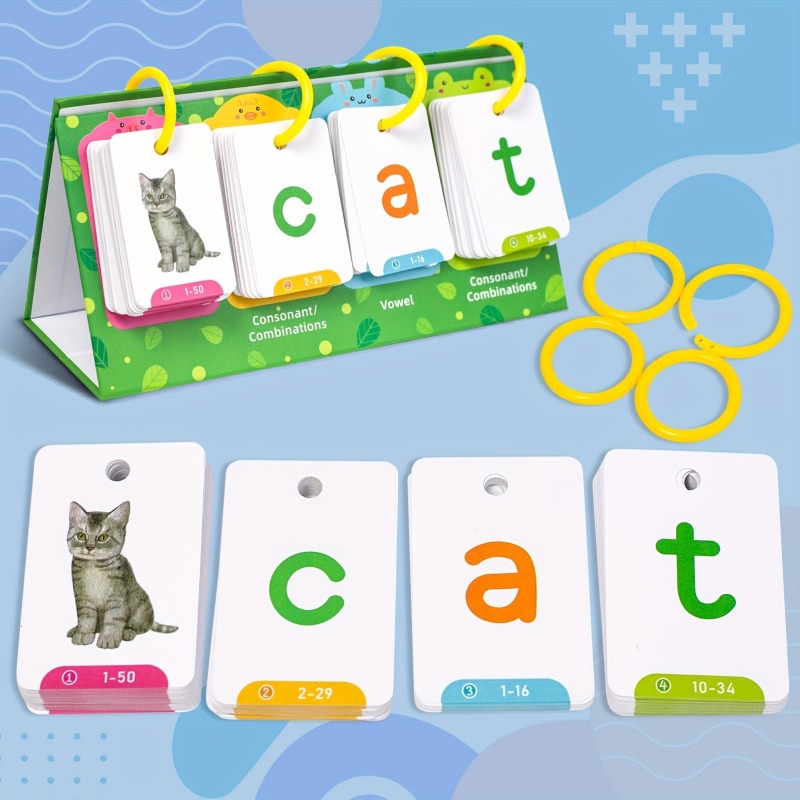 لعبة AotBlcer 129 قطعة من لعبة - مراجعة Phonics Card Game وسعره