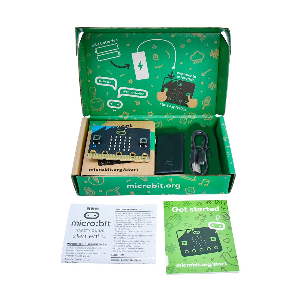 لوحة تطوير BBC Micro Bit V2 ال - مراجعة Kids Education Program وسعره