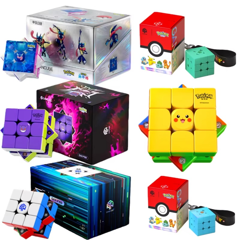 مكعب سرعة مغناطيسي GAN Pokemon - مراجعة Kids Education Yes وسعره