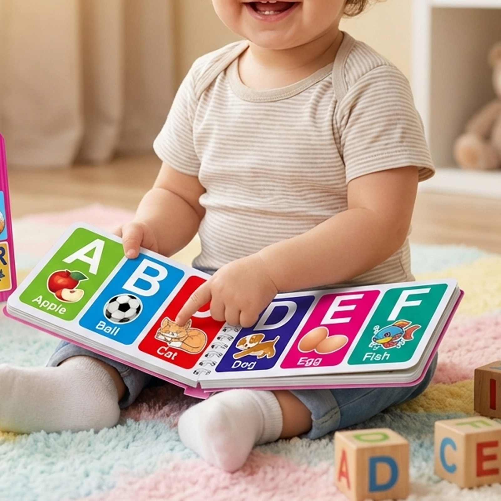 بطاقات تعليمية مبكرة للأطفال:  - مراجعة Kids Education Alphabet Numbers وسعره