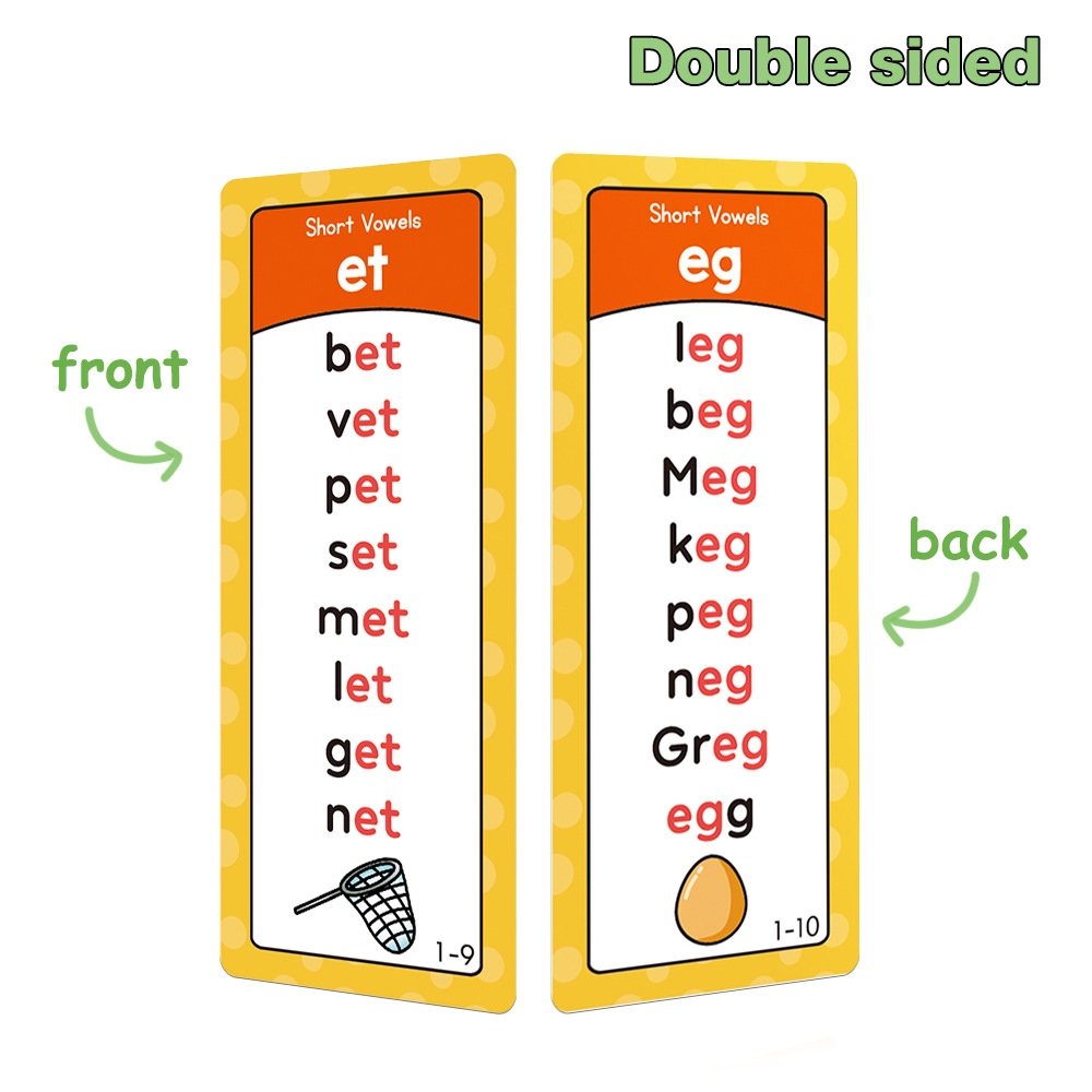 المحمولة الإنجليزية الطبيعية ا - مراجعة Phonics Card Game وسعره