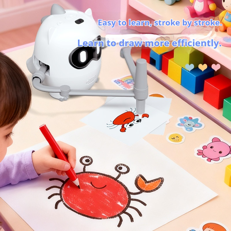 روبوت ذكي للرسم على شكل ديناصو - مراجعة Kids Education Learning وسعره