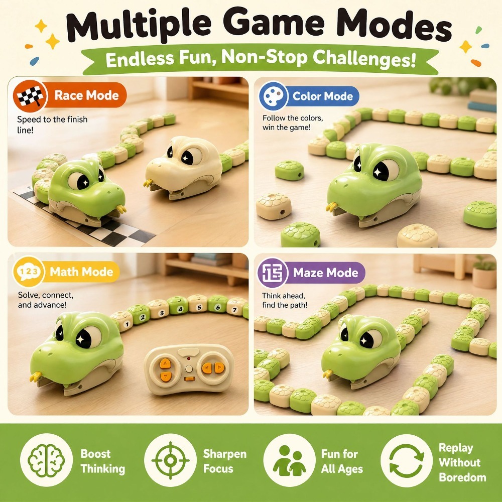 لعبة ثعبان مغناطيسي للتحكم عن  - مراجعة Kids Education Product وسعره