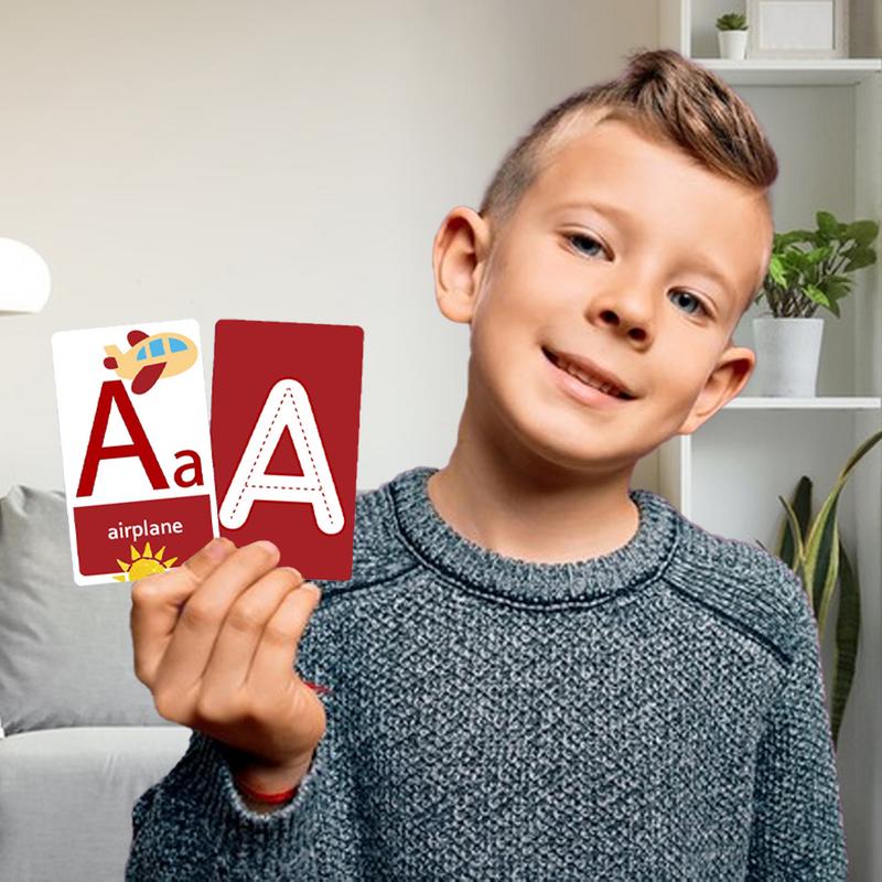 بطاقات فلاش الأبجدية على الوجه - مراجعة Phonics Card Game وسعره