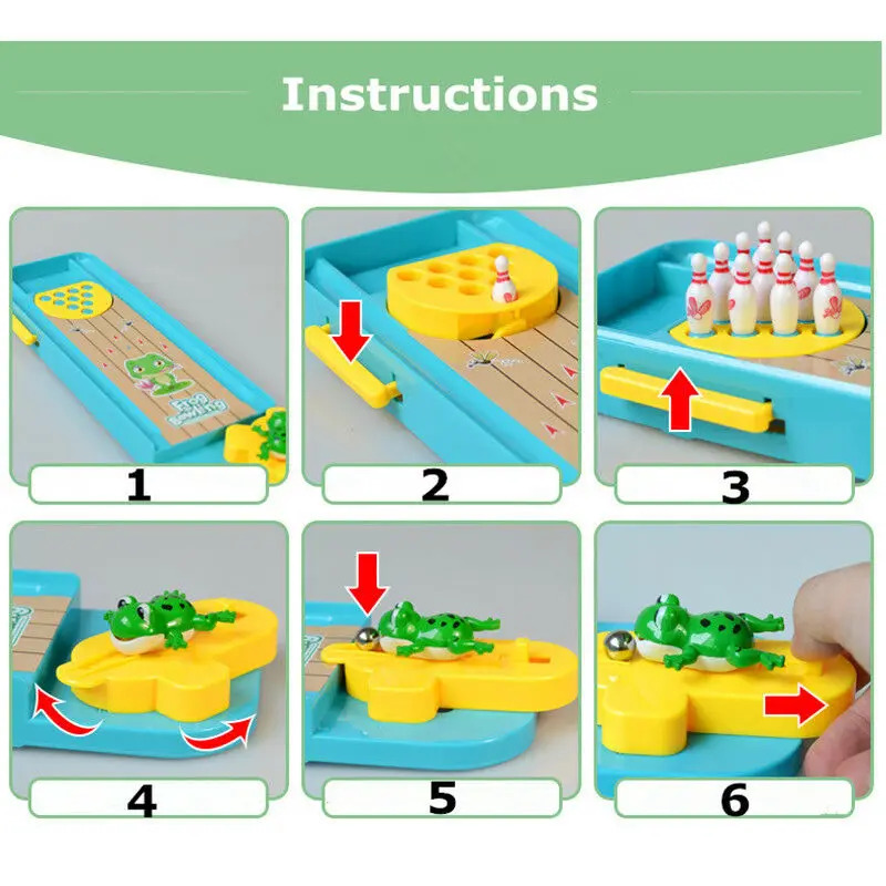 لعبة البولينج الضفدع للأطفال أ - مراجعة Kids Education Shows وسعره