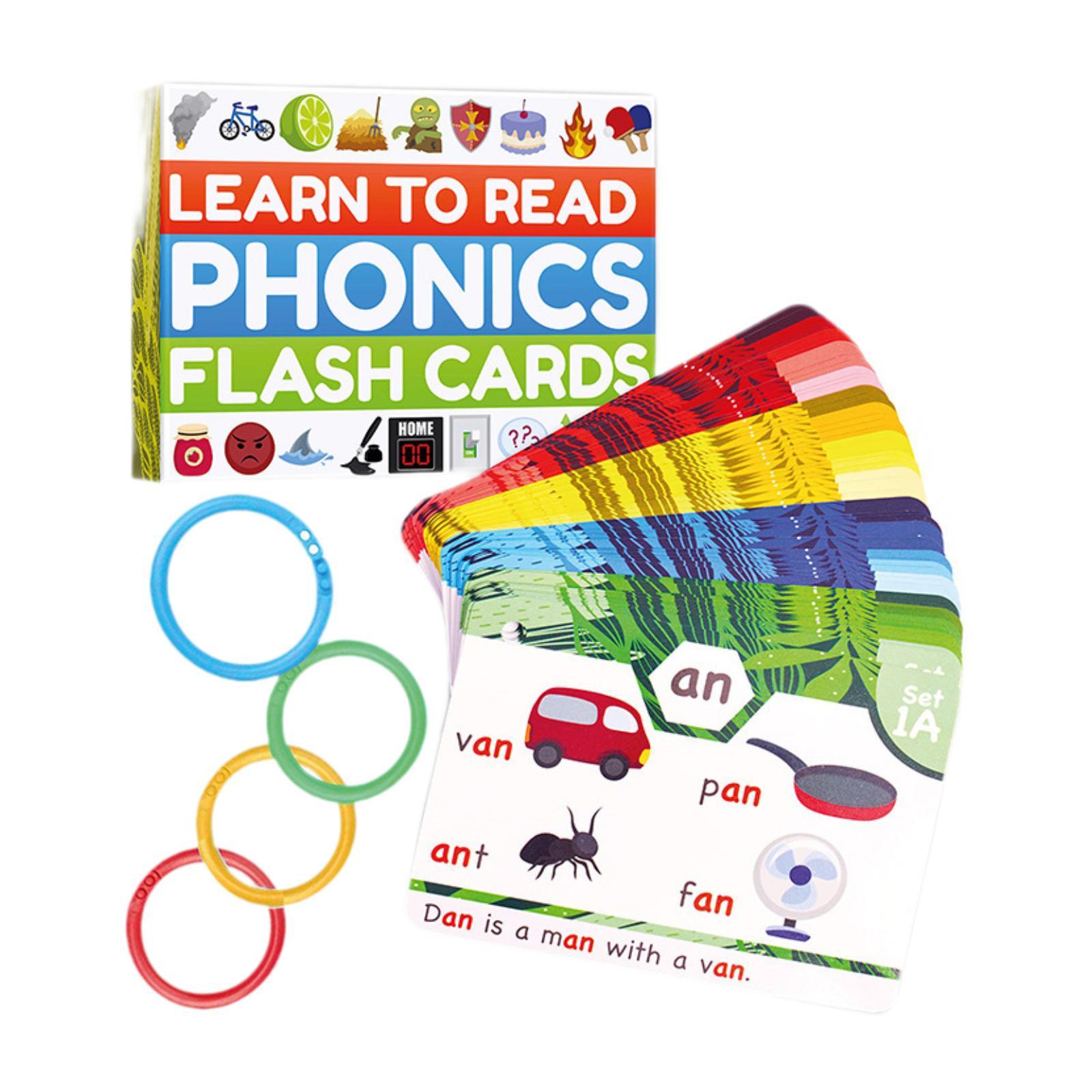 لعبة الصوتيات البصر الكلمات تع - مراجعة Phonics Card Game وسعره