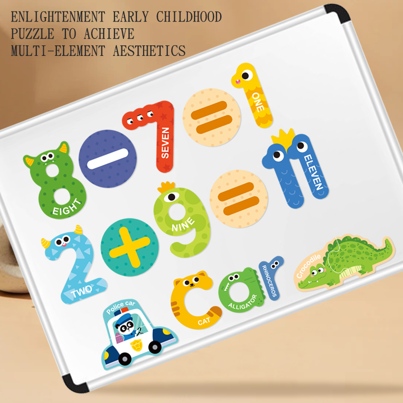 المغناطيسي المعرفي مطابقة لغز  - مراجعة Kids Education Number وسعره